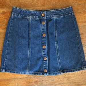 Brandy Melville denim skirt